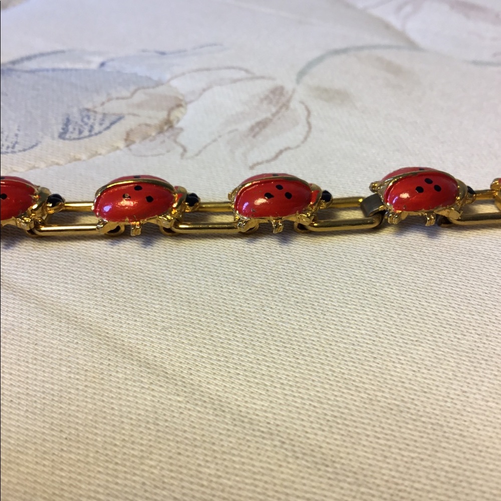 Vintage Ladybug Bracelet - Picture 3 of 5